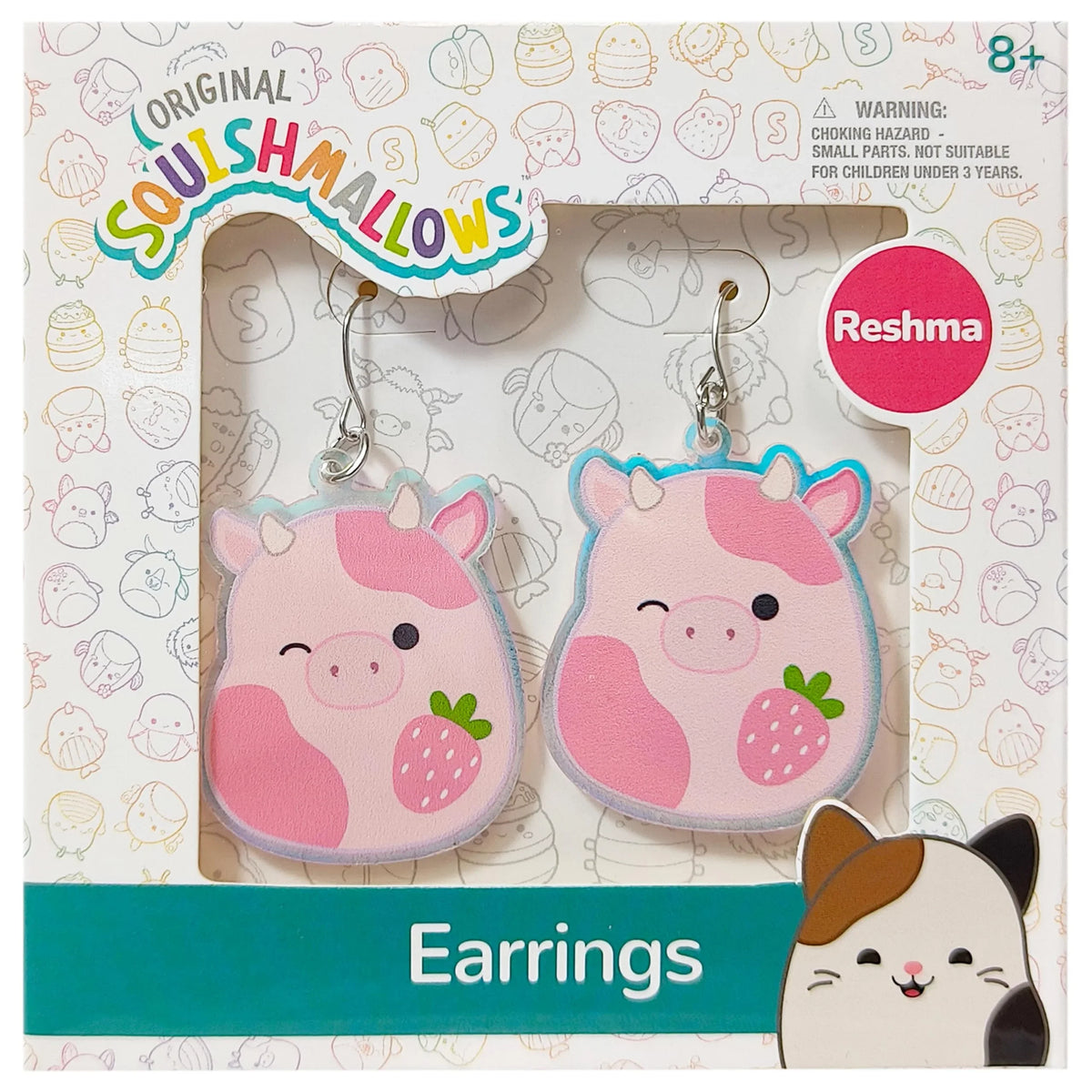 Squishmallows Earrings Gift Sets - Perfect For Your Special Little One.
