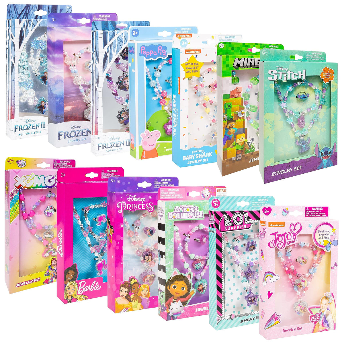 Stitch Play Jewelry Set 3 Piece Princess Toys - Jewelry Set