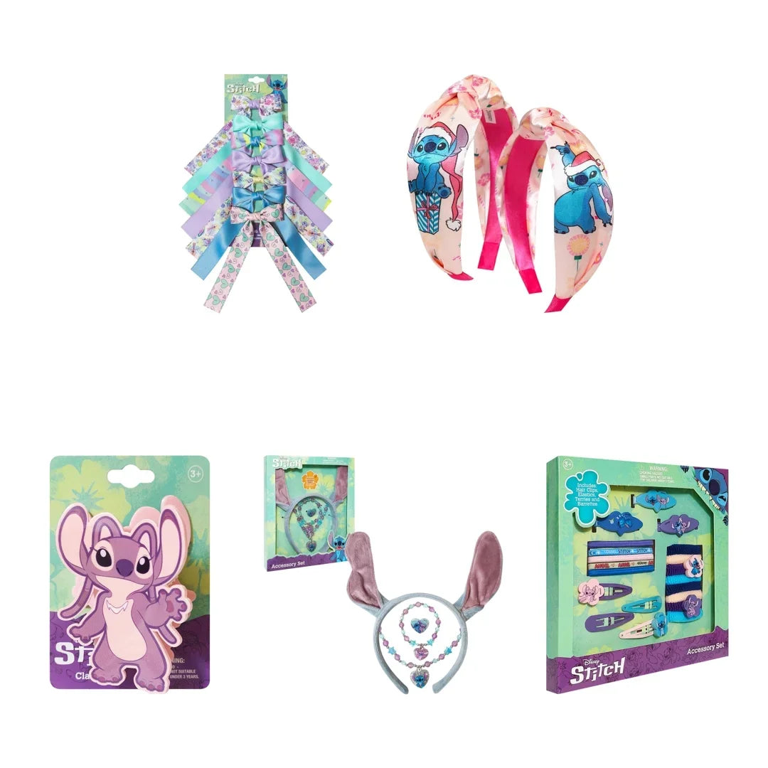 Stitch Hair Accessories Bundle