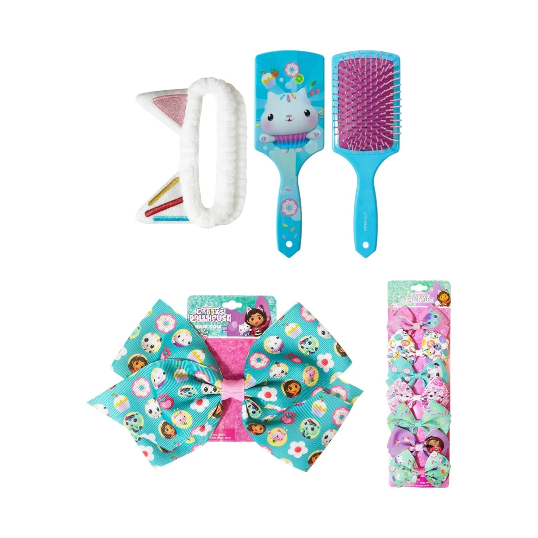 Gabby's Dollhouse Hair Accessory Bundle